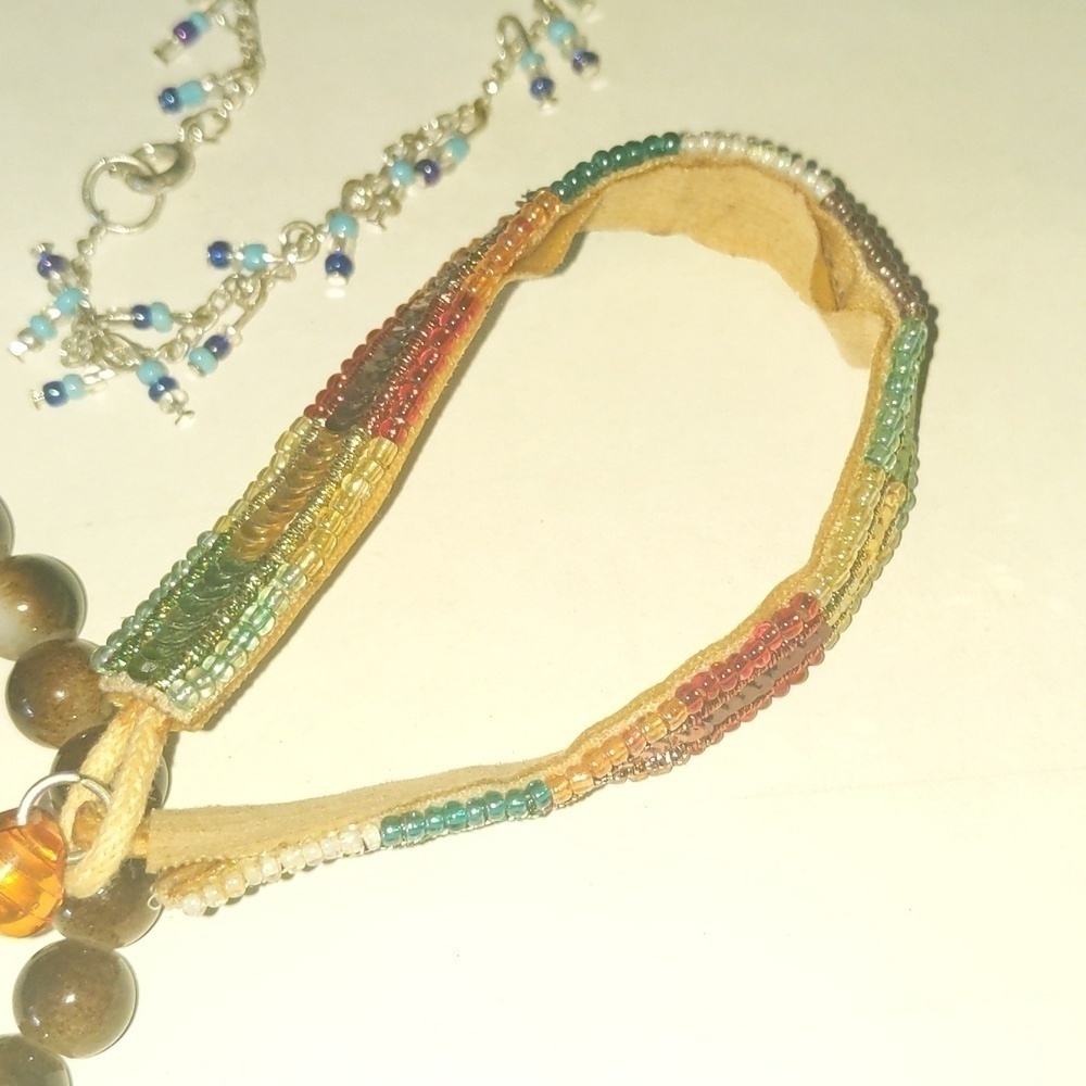 Lot of 8 bracelets. Monkey/beaded - Picture 2 of 3